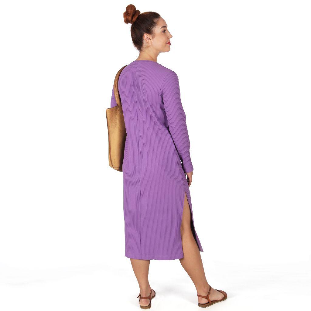 Preview: Papierschnittmuster Gerades Strickkleid  Frau Nora XS-XXL